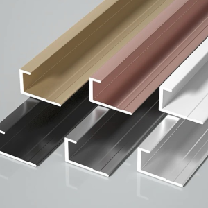 Aluminium Begin-Eindprofiel