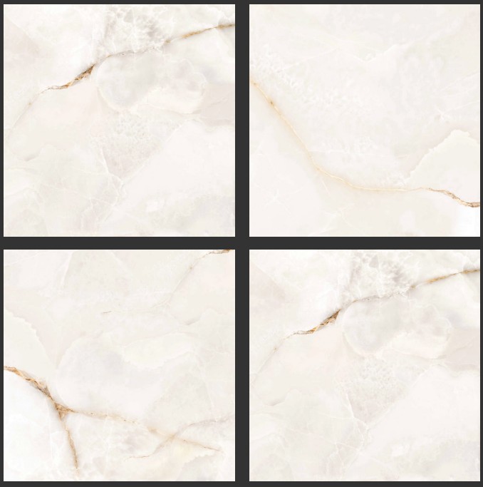 Marmerlook ONYX ICE 80x80 cm gerectificeerd - Afbeelding 2