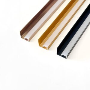 Aluminium Uitstekend Eind voor Bamboe – Geschikt voor LED