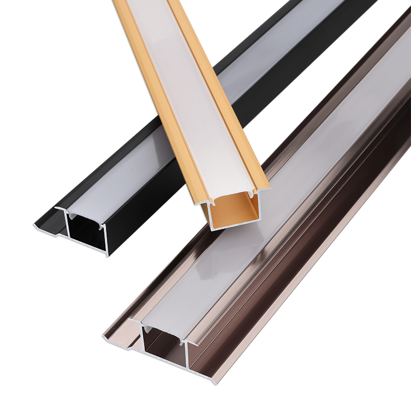 Aluminium Tussenprofiel voor Bamboe – Geschikt voor LED