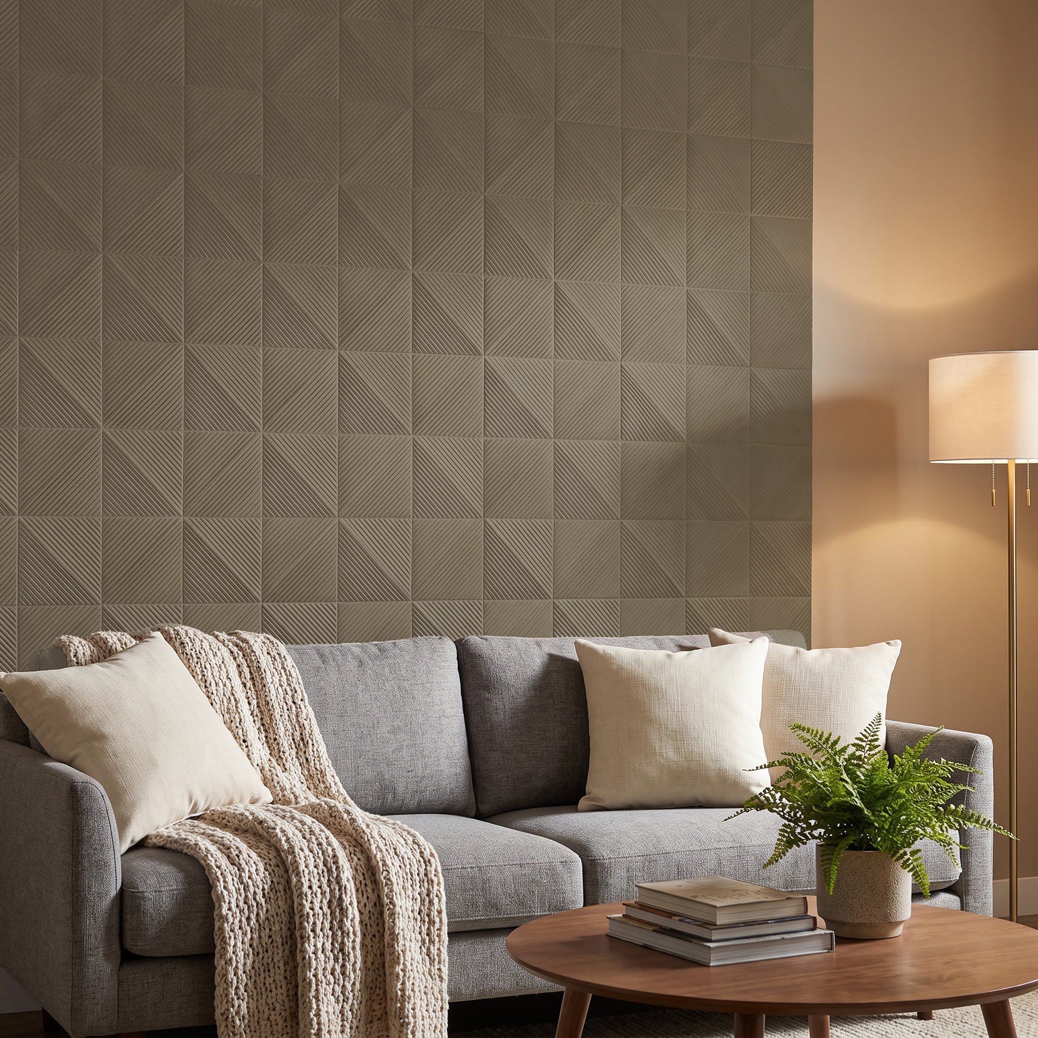 Chevron Taupe - Afbeelding 2